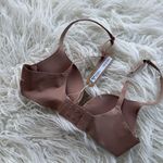 SKIMS  Ultimate Push up Plunge Bra Sienna Size 30B Photo 5