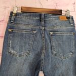 Judy Blue SKINNY FIT DISTRESSED CAMO INSERT CUFF JEANS 5/27 Photo 9