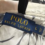 Ralph Lauren Polo  Black White floral windbreaker large Photo 4