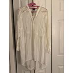 Torrid White Lace Button Front Shirt Jacket (Shacket) – Size 0- Large Photo 2