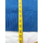 Rails ‎ Sasha Delft Blue Wool Cashmere Blend Mock Neck Knit Oversized Sweater XL Photo 10