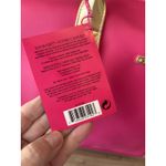 Juicy Couture NEW  Hot Pink Gold Trimmed Mini Duffle Purse Velvet Sides 12 X 16" Photo 1