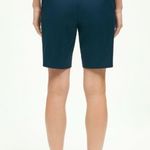 Brooks Brothers  Navy Blue Stretch Cotton Twill Bermuda Shorts Photo 1
