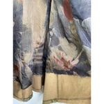 Soft Surroundings Women Arty Cardigan Open Front Tea Garden Earthy Floral Size S Photo 9