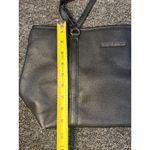 Dana Buchman  Metallic Tote Handbag Large Faux Leather Shoulder Bag 9.5x15 Retro Photo 3