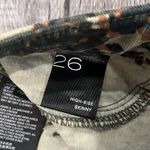 Anthropologie PILCRO NWOT big rise skinny camo floral corduroy 26 Photo 7