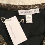 CREATURES OF COMFORT Bronze Metallic Mini Circle Skirt Skater Flared Large New‎ Gold Photo 3