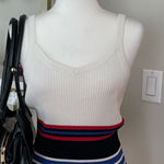 Striped Knit Tank Top Photo 0