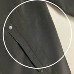 Calvin Klein Jacket Black Women Size Large Flaws Hood Drawstring Zip-Up Photo 8