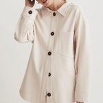 Madewell Mdwll Ponte Oversized Shirt Jacket $110 Photo 6