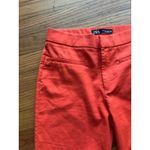 ZARA  Orange Flare Dress Pants Women’s High Waist Trousers Photo 2