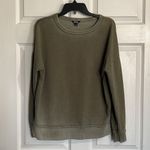 Buffalo David Bitton  Women's Crewneck French Terry Sweatshirt, Olive Wood Photo 1