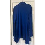 April Cornell knit top open wrap style XS Blue Photo 1