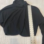 Nike Dri-Fit XS mock neck cropped wrap shawl poncho SP 2860 Photo 2