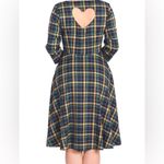 Royal Monk New Sweet Joy Heart Dress Size 2X Heart Cut Out in Back Pickets, 3/4 Sleeves Photo 2