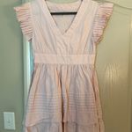 Mi Ami Pink Ruffle Dress Photo 0