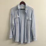 Aerie LumberJane Waffle oversized Shirt Sz L Photo 2