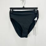 J.Crew Bikini Swimsuit Classic Sculpt Mira Hallie High Waist Set Black Small NWT Photo 11