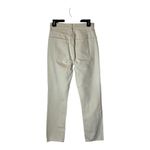 AGOLDE  Jeans Women 26 Winter White Paper Wash Remy High Rise Crop‎ Straight Leg Photo 2