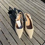 A New Day Nwt Women's Milan Slingback Heels -  size 7 pearl wedding summer spring Photo 1