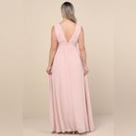 Lulus Heavenly Hues Blush Maxi Dress Size L Photo 15