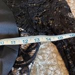 BCX  Women's Bodycon Dress Mini Long Sleeve Lace‎ Sequin Sheath Black Size 1 Photo 4