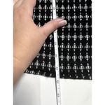 ZARA Black and White Work Dress Flowers with Blue detailing Corpcore Short Dress Photo 5