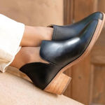 NEW Nisolo Mia Everyday Ankle Leather Bootie Boots Black, 9 Black Photo 0