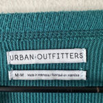 Urban Outfitters  Cropped V-Neckline Cardigan Women's Medium Teal Photo 4