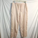 None Women's Silk Pants Soft Peach small Photo 2