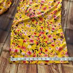 Jessica Simpson Women Elastic Waist Golden Rod Acrylic Floral Senna Pant Medium Photo 4