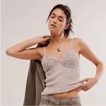 Free People FP One Knit Thermal Antique Lavender Cami Medium NWOT Photo 9