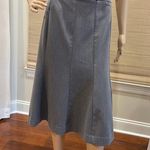 East 5th  belted flare skirt. Gray. Size 6 Photo 0