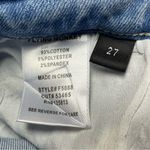 Vervet Flying Monkey High Rise Raw Hem Kick Flare Womens 27 Bleached Distressed Photo 8