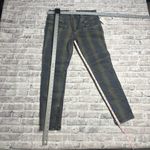 Free People EUC Women's Jeans Plaid Pattern Blue Green Size 30 Photo 15