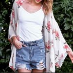 Peach Love California Floral  Kimono‎ Photo 5