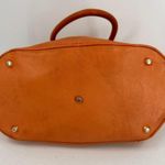 Valentina Leather Drawstring Bucket Bag Purse Photo 8