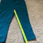 Eddie Bauer Teal Blue Capri Compression Athletic Pants Womens Medium Photo 7