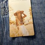 Sincerely Jules Striped 90's Straight Denim Jeans,Medium Wash,Women's Size 5/27 Photo 2