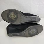 Dana Buchman Womens Boots Size 6.5 Black Suede Wedge Heel Knee High Side Zip Photo 2