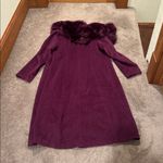 Jessica London  Plum Purple Trench Coat SIZE 16W Photo 5