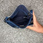 Rosetti Women's Navy Blue & Cream Striped Crossbody Bag Photo 2