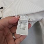 ALC Frank A.L.C. Ashlyn Cropped Gathered Ribbed-Knit Top Photo 9