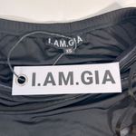 I am gia I.AM.GIA Black Arly Mini Dress Size XS NWT Photo 7