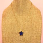 Ljdrip star necklace (dark blue) Photo 0