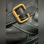 Chloé Chloe Black Pebbled Leather Paddington Wrap Straps Buckle Heeled Boots 36.5 6.5 Photo 7