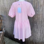 Hill House Light Pink Peplum Tunic Blouse Size XS Photo 2