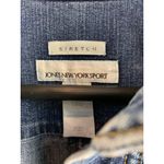 Jones New York Sport Stretch Denim Jacket S Blue Photo 4