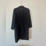 Adidas  Women’s Long‎ Black Coat Jacket Size Small Athletic Photo 5