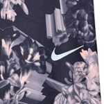 Nike  Large Dri-Fit Ankle Leggings Floral Zip Pocket Elastic Waist Tie Drawstring Photo 2
